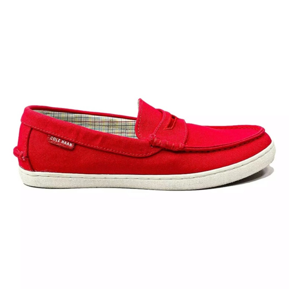 Cole Haan Red Loafers